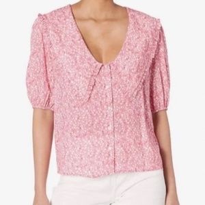 Wayf Floral Amie Blouse